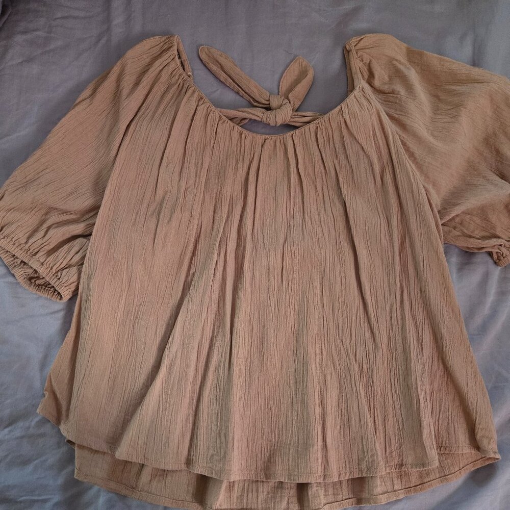 Old Navy Tie Back Top Size M